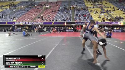 174 lbs Quarters & 1st Wb (16 Team) - Shane Bates, Indianapolis vs Joshua Kenny, Grand Valley State