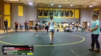80/85 Round 3 - Jase Thomas, The Storm Wrestling Center vs Adriana George, SGAC Devil Dogs