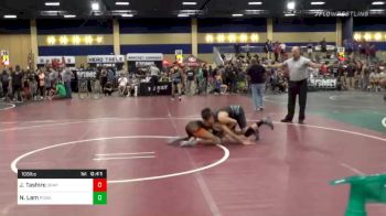 Match - Jason Tashiro, Grapplers HI vs Nathan Lam, Poway High School