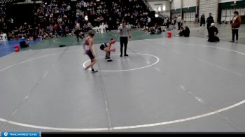 84 lbs Round 3 (8 Team) - Layton Fries, G.I. Grapplers vs Parker Ramsey, Grandview