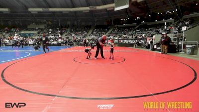 46 lbs 5th Place - Rodrick Waitkus, Team Tulsa Wrestling Club vs Uhdory Holmes, Saint Louis Warriors