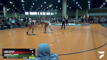 157 lbs Round 1 (6 Team) - John Fogus, Guerilla WC vs Marshall White, Patriots WC Green