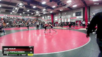 105 lbs Cons. Round 2 - Iryana Portillo Moreno, Anaheim vs Abril Aguilar, Ayala