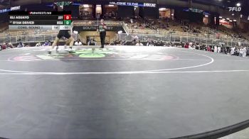 157 lbs Cons. Round 1 - Eli Aguayo, Jefferson vs Ryan Driver, West-Oak