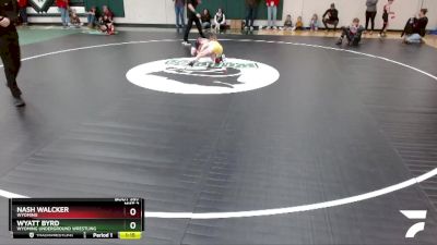 70 lbs 1st Place Match - Wyatt Byrd, Wyoming Underground Wrestling vs Nash Walcker, Wyoming