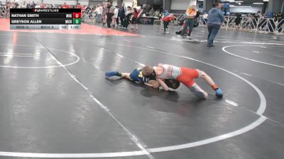 48 lbs Round 2 - 10:30am Friday - Greyson Allen, Team Michigan vs Nathan Smith, Maryland GOLD