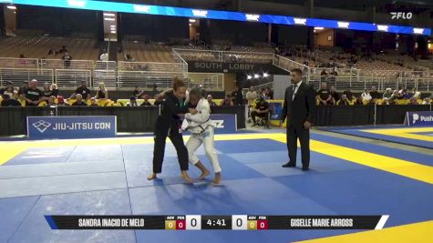 Giselle Marie Arross vs Sandra Inacio De Melo 2025 Pan Jiu Jitsu IBJJF Championship