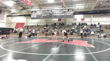 174 lbs 5th Place Match - Will Childress, Maryville University vs Maximus Rosario, Central Missouri