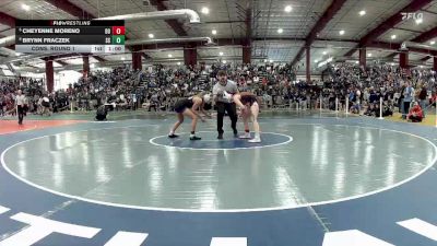 125 lbs Cons. Round 1 - Brynn Fraczek, Spanish Springs vs Cheyenne Moreno, Desert Oasis