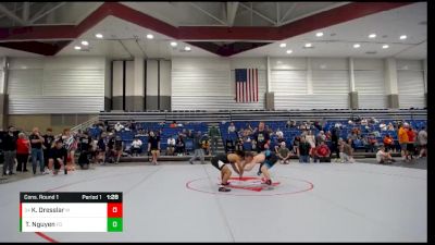 116 lbs Cons. Round 1 - Keegan Dresslar, Southport vs Tom Nguyen, New Albany