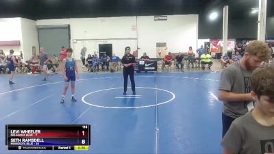 119 lbs Quarterfinals (8 Team) - Carsten Cagle, Oklahoma Blue vs Rocco Iallonardo, Minnesota Blue