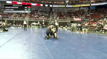 3A-190 lbs Cons. Round 2 - Lafoy Hall, Southeast Polk vs Mason Roethler, Johnston