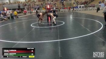 AA 182 lbs Quarterfinal - Knox Watson, Bradley Central vs Dean Carrion, Houston