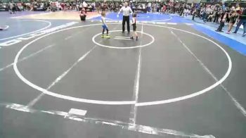 49 lbs Consi Of 8 #1 - Kash Colo, Bulldogs vs Mac Oberg, Idaho Gold Wrestling