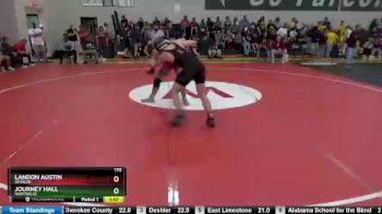 170 lbs Round 1 - Journey Hall, Huntsville vs Landon Austin, Deshler
