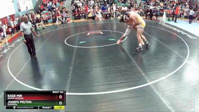 190 lbs Semifinal - Kage Mir, Bishop Gorman vs Joseph Pelton, Durango