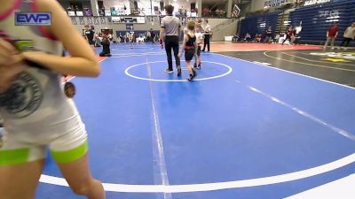 49 lbs Final - Tracen Goins, Oklahoma vs Jack Myers, Honey Badger Wrestling Club