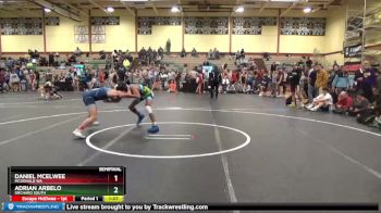 130 lbs Semifinal - Adrian Arbelo, Orchard South vs Daniel McElwee, McDonald WA