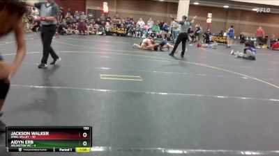 150 lbs Round 1 (4 Team) - Jackson Walker, Steel Valley vs Aidyn Erb, Arlington WC