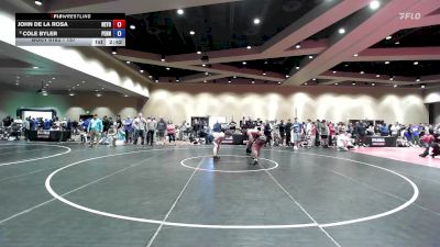 157 lbs Champ. Round 2 - John De La Rosa, New York vs Cole Byler, Pennsylvania