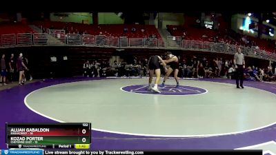 132 lbs Round 5 (6 Team) - Kozad Porter, Cheyenne East vs Alijah Gabaldon, Eaglecrest