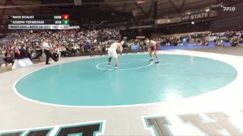 Boys 2A 157 lbs 1st Place Match - Race Scalici, W. F. West vs Joseph Yefimchuk, Fife