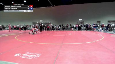 155 lbs Champ. Round 1 - Madalynn Fritschle, KS vs Gracie Cooper, OK