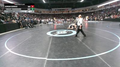 5A 165 lbs Champ. Round 1 - Adrian Gurule, Rio Grande vs Rocky Rodriguez, Gadsden