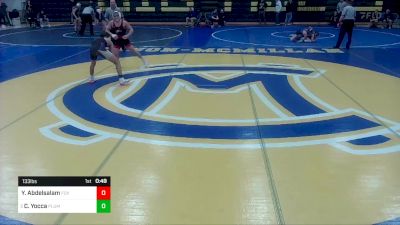 133 lbs Consy-2 - Youssef Abdelsalam, Fox Chapel vs Carson Yocca, Plum