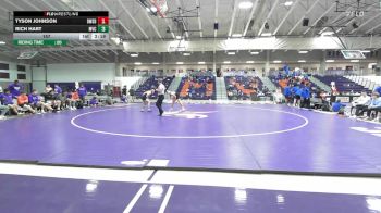 157 lbs Round 3 (10 Team) - Rich Hart, Missouri Valley vs Tyson Johnson, Dakota Wesleyan (S.D.)