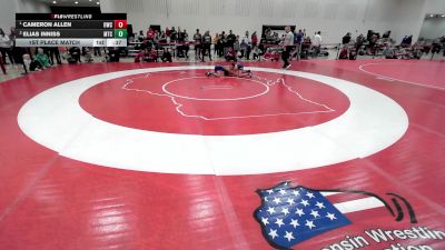 78 lbs 1st Place Match - Cameron Allen, Oconomowoc Wrestling Club vs Elias Inniss, Maverick Training Center