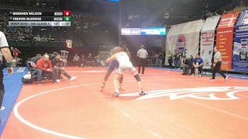 165 Class 2 lbs Champ. Round 1 - Brenden Wilson, Mexico vs Trevon Bledsoe, Gateway Science Charter