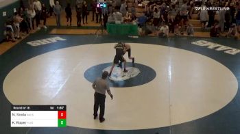 113 lbs Prelims - Nick Scola, Nauset vs Kagan Roper, Plymouth South