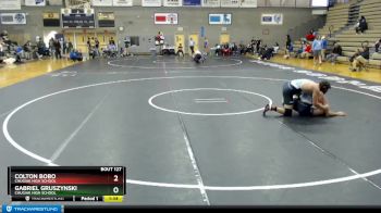 171 lbs Cons. Round 3 - GABRIEL GRUSZYNSKI, Chugiak High School vs COLTON BOBO, Chugiak High School