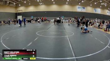 52 lbs Cons. Round 1 - Tyler Bibbins, New Kent vs Rhett Williford, Hanover Hawkeye