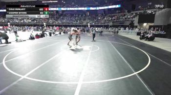 Quarterfinal - Cooper Myers, Rapid City Stevens vs Cole Dunlavy, Aberdeen Central