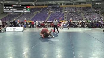 285 lbs Finals (2 Team) - Wyatt Smith, Coe vs Mason Swanson, Concordia-Moorhead