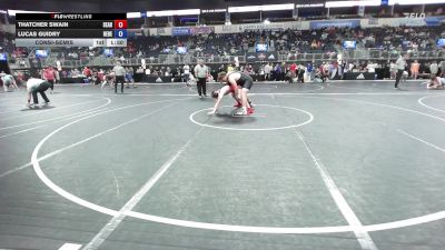 218 lbs Consolation - Thatcher Swain, Searcy Lions vs Lucas Guidry, Rebel Wrestling Club