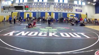 113 lbs Champ. Round 2 - Shane Mallory, Cocoa Beach WC vs Niccolo Pellicano, Venice