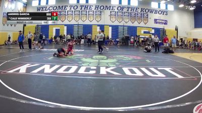 113 lbs Champ. Round 2 - Shane Mallory, Cocoa Beach WC vs Niccolo Pellicano, Venice