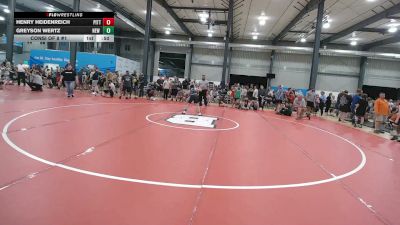 91 lbs Consi Of 8 #1 - Henry Heidenreich, Pittsburgh vs Greyson Wertz, New Bloomfield