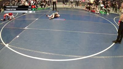 50 lbs 3rd Place Match - Knox Massey, Crater Mat Club vs Finn Ritter, Fallon Outlaws Wrestling Club