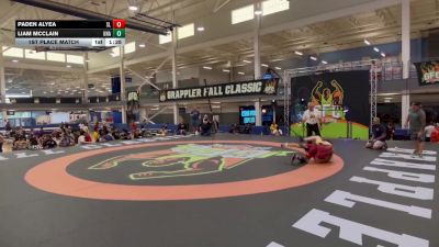 113 lbs 1st Place Match - Liam Mcclain, Unattached vs Paden Alyea, Skyline