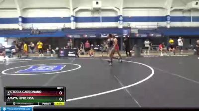 54 lbs Cons. Semi - Victoria Carbonaro, NJ vs Amaya Hinojosa, CO