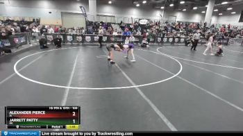 100 lbs Semifinal - Jarrett Patty, OK vs Alexander Pierce, IA