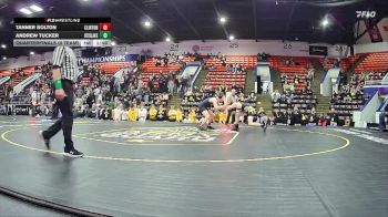 150 lbs Quarterfinals (8 Team) - Andrew Tucker, LakeVille Memorial HS vs Tanner Bolton, Clinton HS