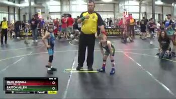 44 lbs Round 3 (6 Team) - Easton Allen, Missouri Gold vs Beau Russell, Funky Fire