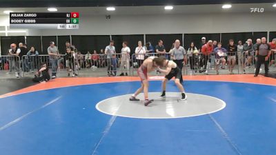 113 lbs Round Of 64 - Julian Zargo, NJ vs Bodey Gibbs, OH