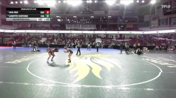 105 lbs Quarterfinal - Ava Bui, Centennial vs Lisette Kofoed, Eagle
