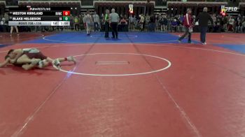 116 lbs Champ. Round 2 - Blake Helgeson, Falls Academy vs Weston Kirkland, Glasgow Wrestling Club